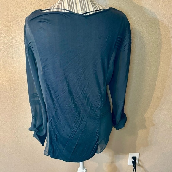 Gentlefawn Top Medium Black Grey Lightweight Viscose Super Soft Long Sleeves - Picture 8 of 15